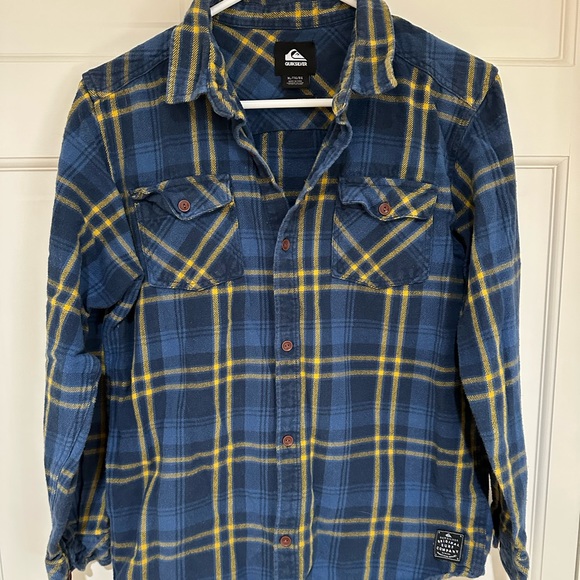 Quicksilver flannel -youth XL - Picture 1 of 4